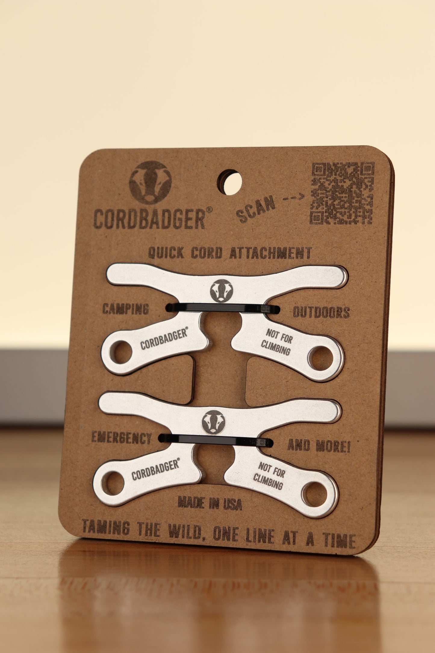 CordBadger® – Multi-function cord tool (2 pack)